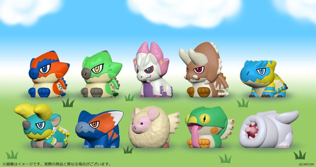 MONSTER HUNTER Capcom Figure Builder Finger Puppet Vol. 1