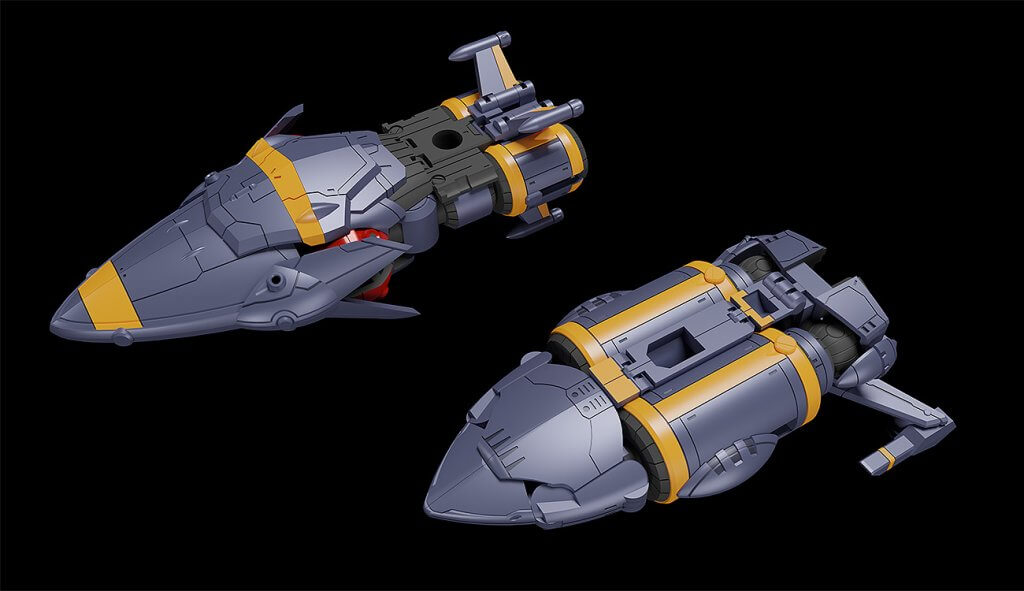 GUNBUSTER Moderoid Miniature Combining & Transforming Gunbuster