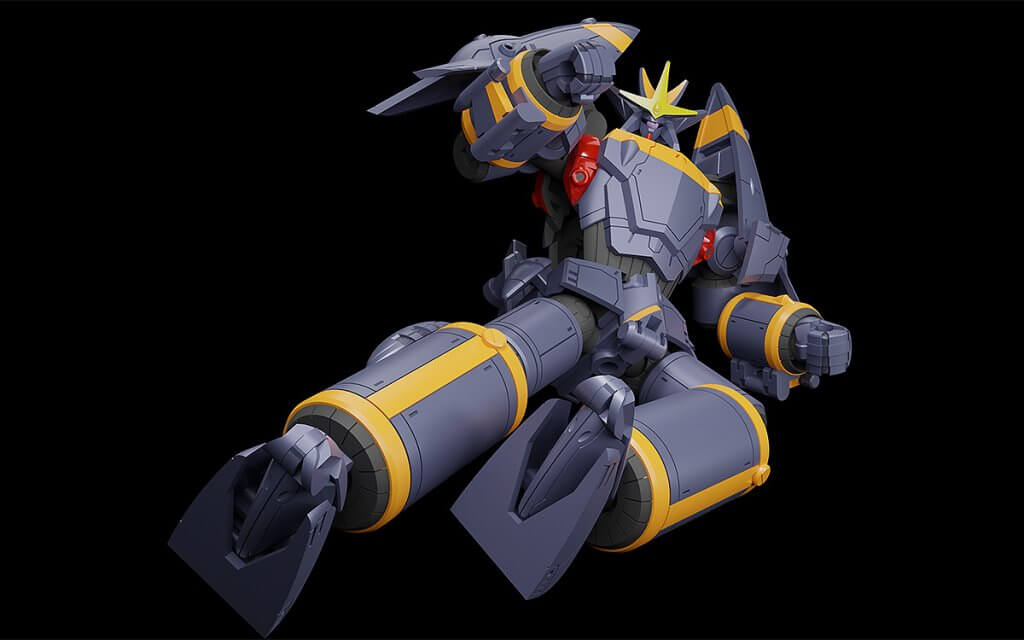 GUNBUSTER Moderoid Miniature Combining & Transforming Gunbuster
