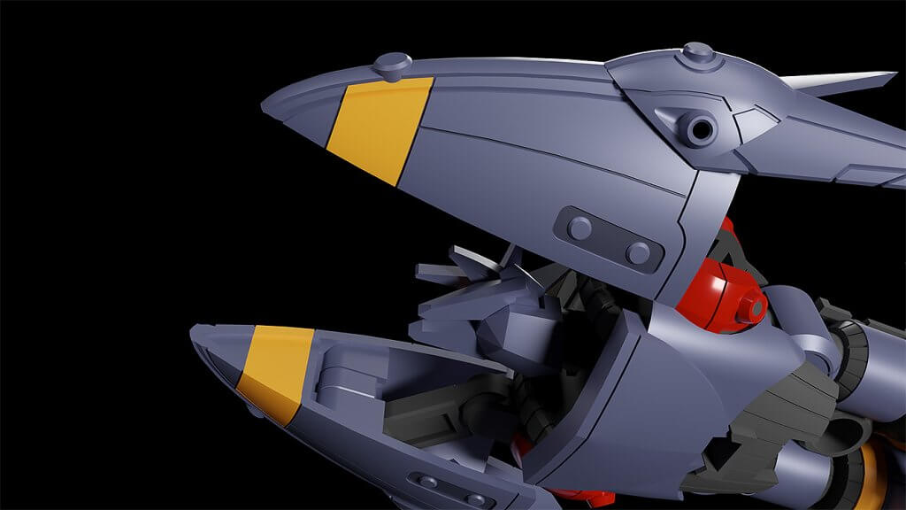 GUNBUSTER Moderoid Miniature Combining & Transforming Gunbuster