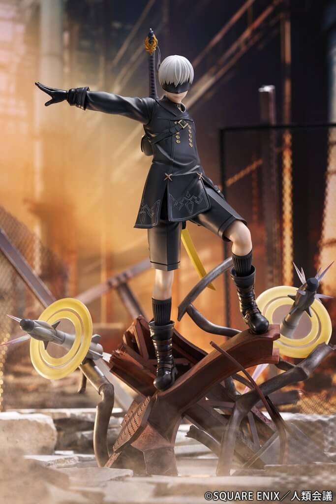 NIER:AUTOMATA VER1.1A 1/7 Scale Figure YoRHa No. 9 Type S -Covering Fire-