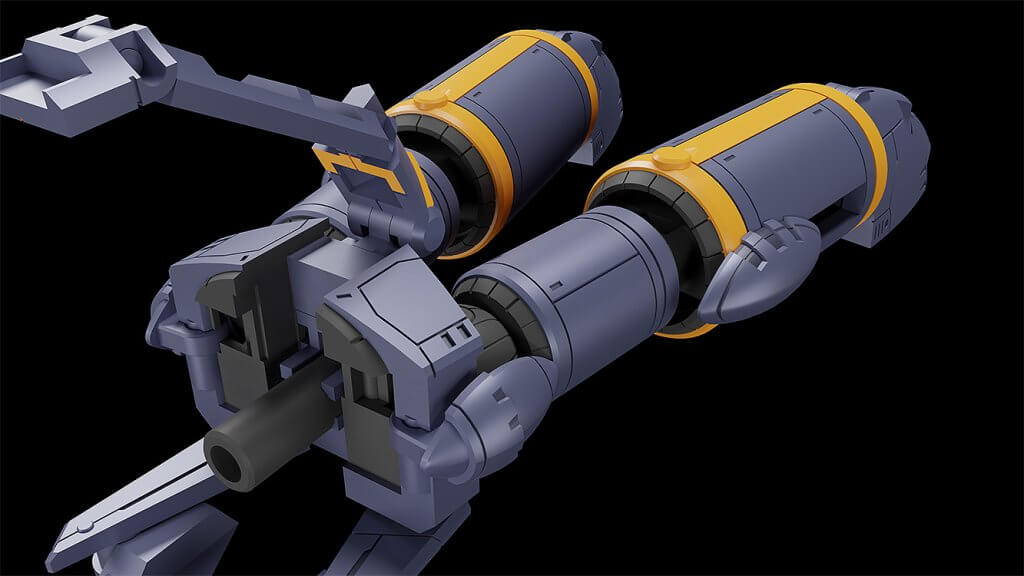 GUNBUSTER Moderoid Miniature Combining & Transforming Gunbuster