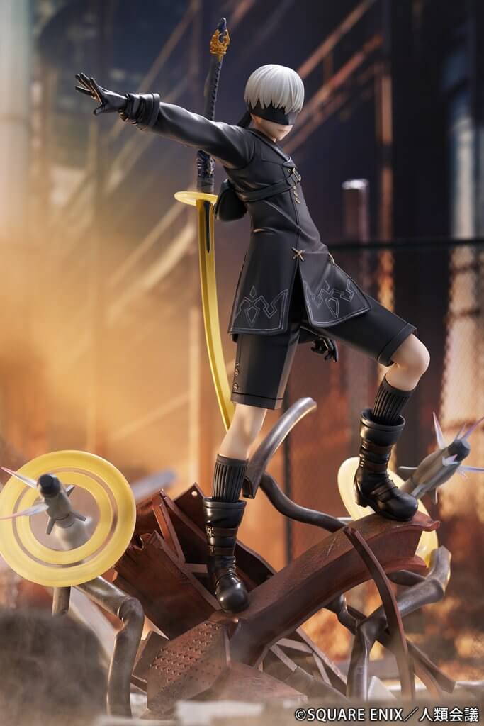 NIER:AUTOMATA VER1.1A 1/7 Scale Figure YoRHa No. 9 Type S -Covering Fire-