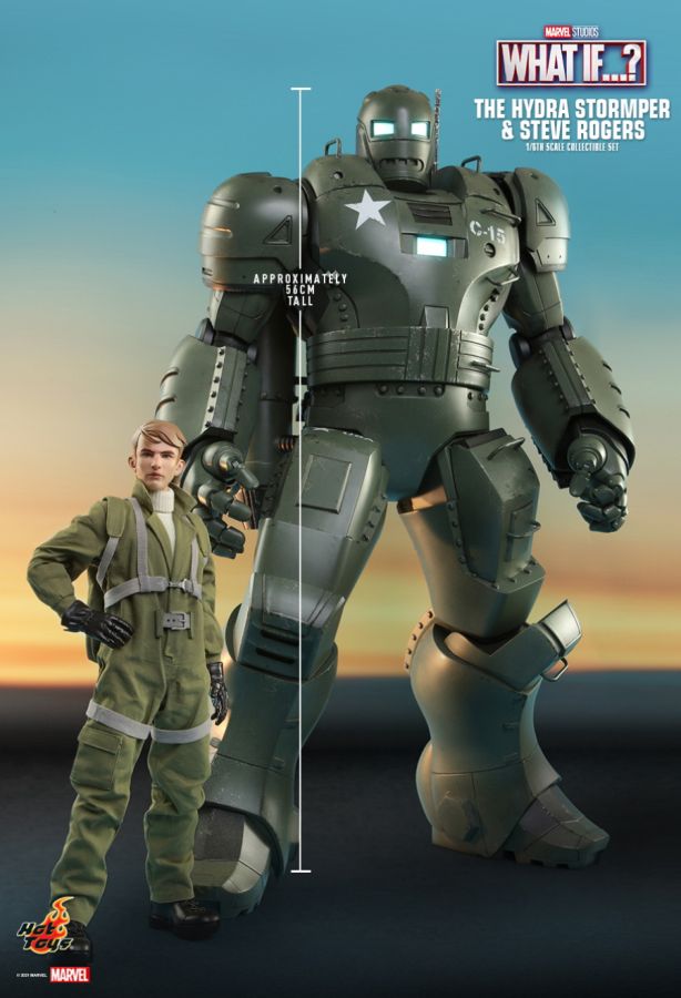 What If - Steve Rogers & Hydra Stomper 1:6 Scale Collectable Action Figure