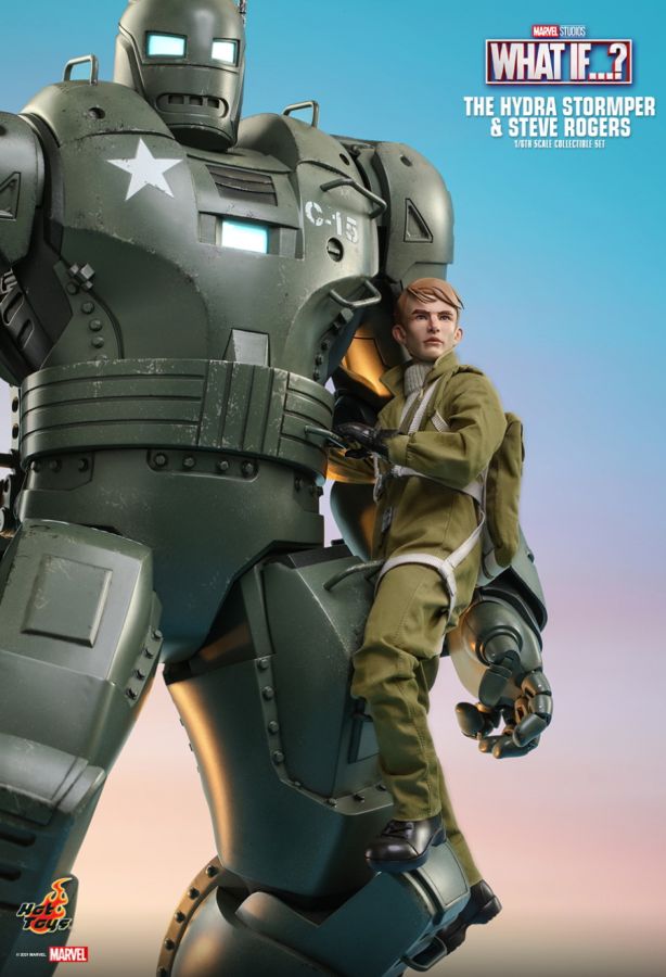 What If - Steve Rogers & Hydra Stomper 1:6 Scale Collectable Action Figure