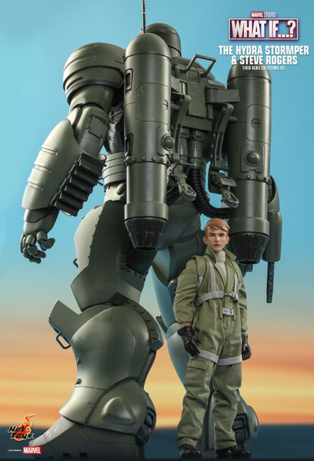 What If - Steve Rogers & Hydra Stomper 1:6 Scale Collectable Action Figure
