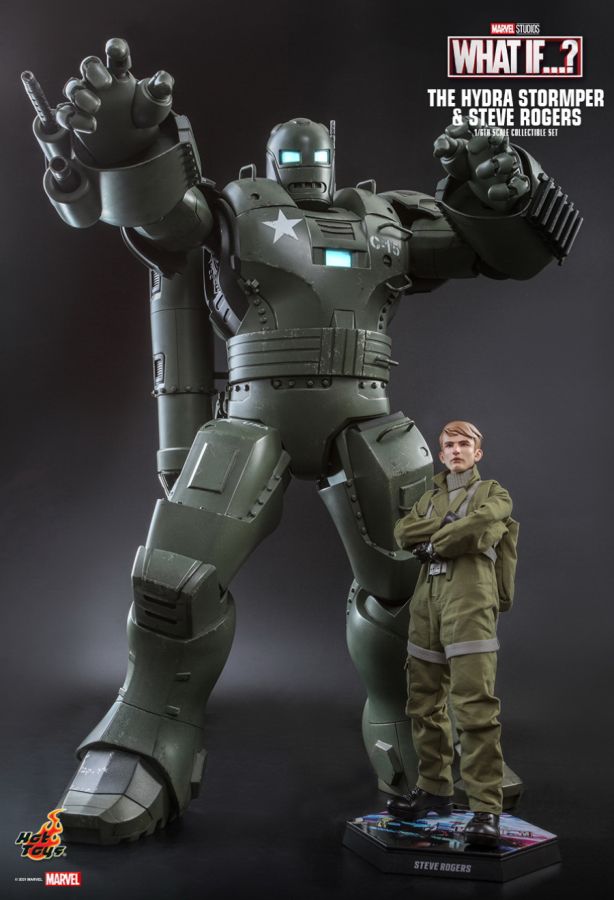 What If - Steve Rogers & Hydra Stomper 1:6 Scale Collectable Action Figure