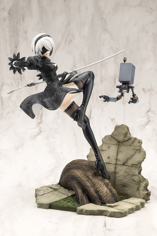 NIER:AUTOMATA VER1.1A 2B ArtFX J Statue