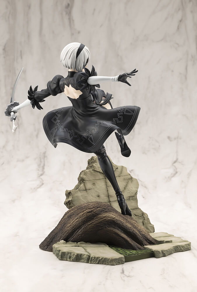 NIER:AUTOMATA VER1.1A 2B ArtFX J Statue