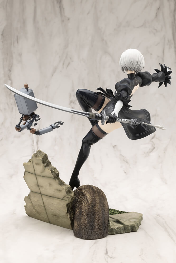 NIER:AUTOMATA VER1.1A 2B ArtFX J Statue