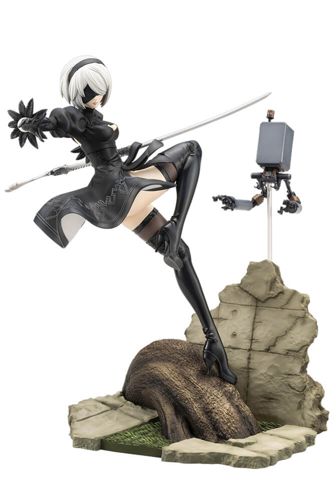 NIER:AUTOMATA VER1.1A 2B ArtFX J Statue