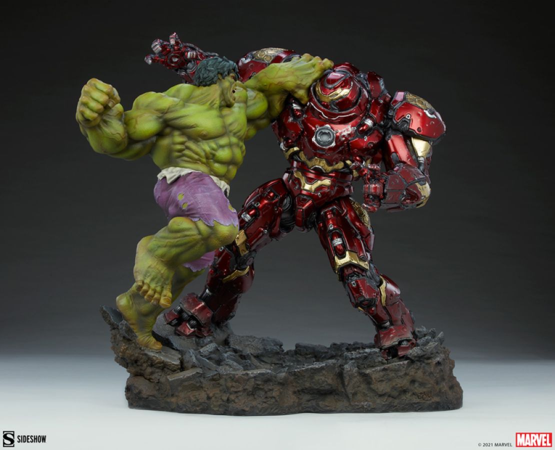 Marvel Comics - Hulk vs Hulkbuster Maquette