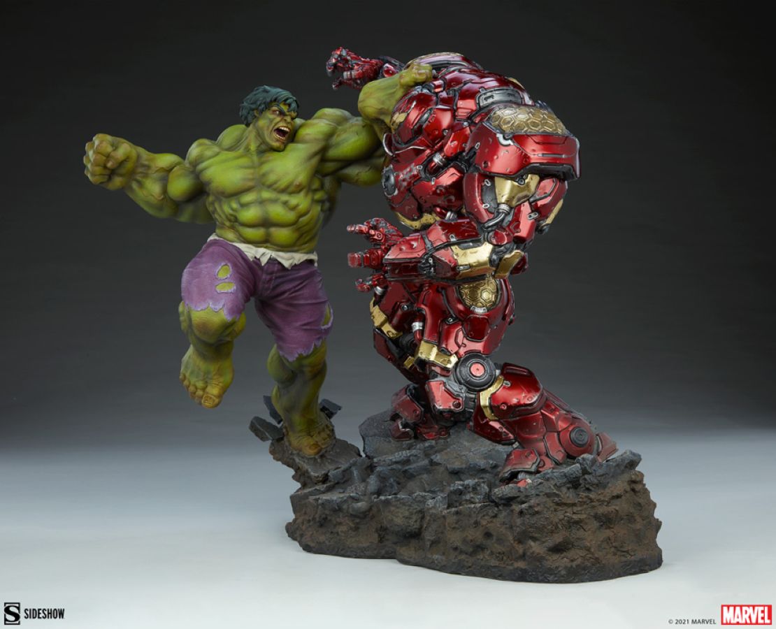 Marvel Comics - Hulk vs Hulkbuster Maquette