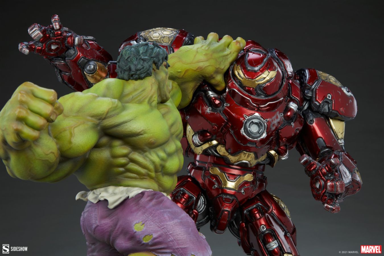 Marvel Comics - Hulk vs Hulkbuster Maquette