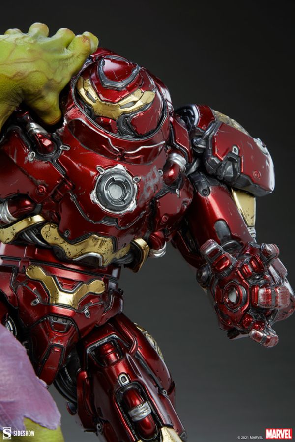 Marvel Comics - Hulk vs Hulkbuster Maquette