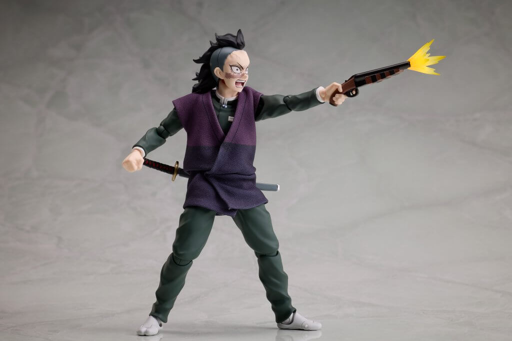 DEMON SLAYER: KIMETSU NO YAIBA [BUZZmod.] Genya Shinazugawa 1/12 Scale Action Figure