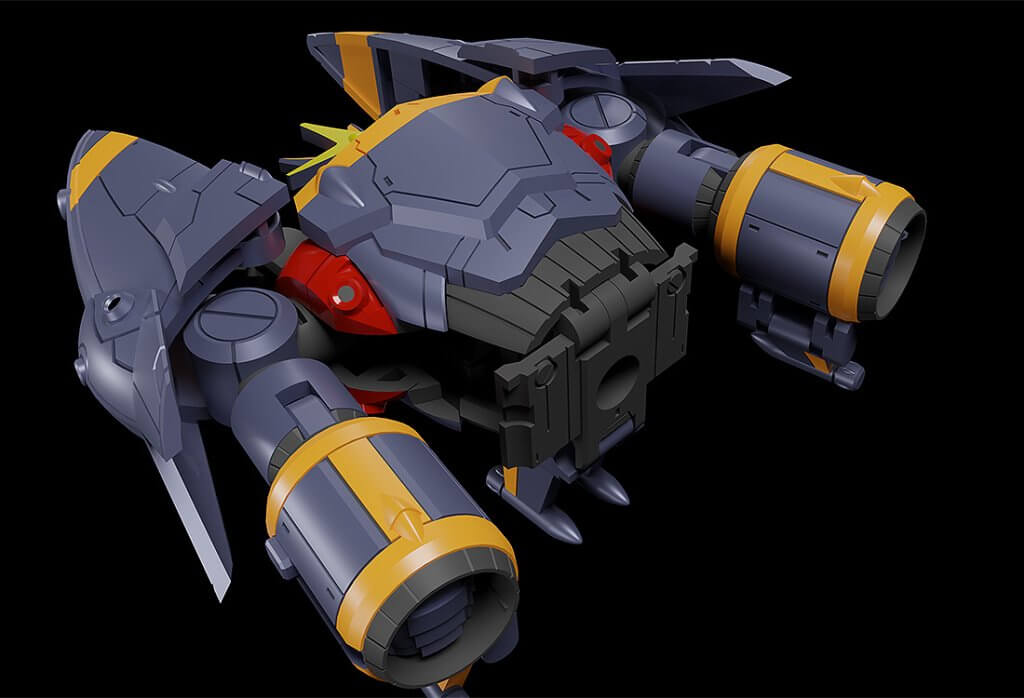 GUNBUSTER Moderoid Miniature Combining & Transforming Gunbuster