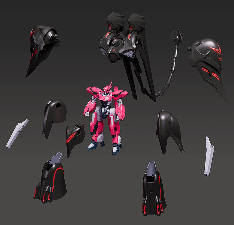 MARTIAN SUCCESSOR NADESICO: THE MOTION PICTURE PRINCE OF DARKNESS Moderoid Black Sarena