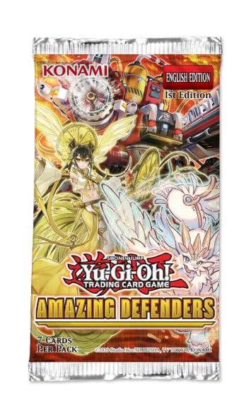 YU-GI-OH! TCG Amazing Defenders - 7 x card Booster