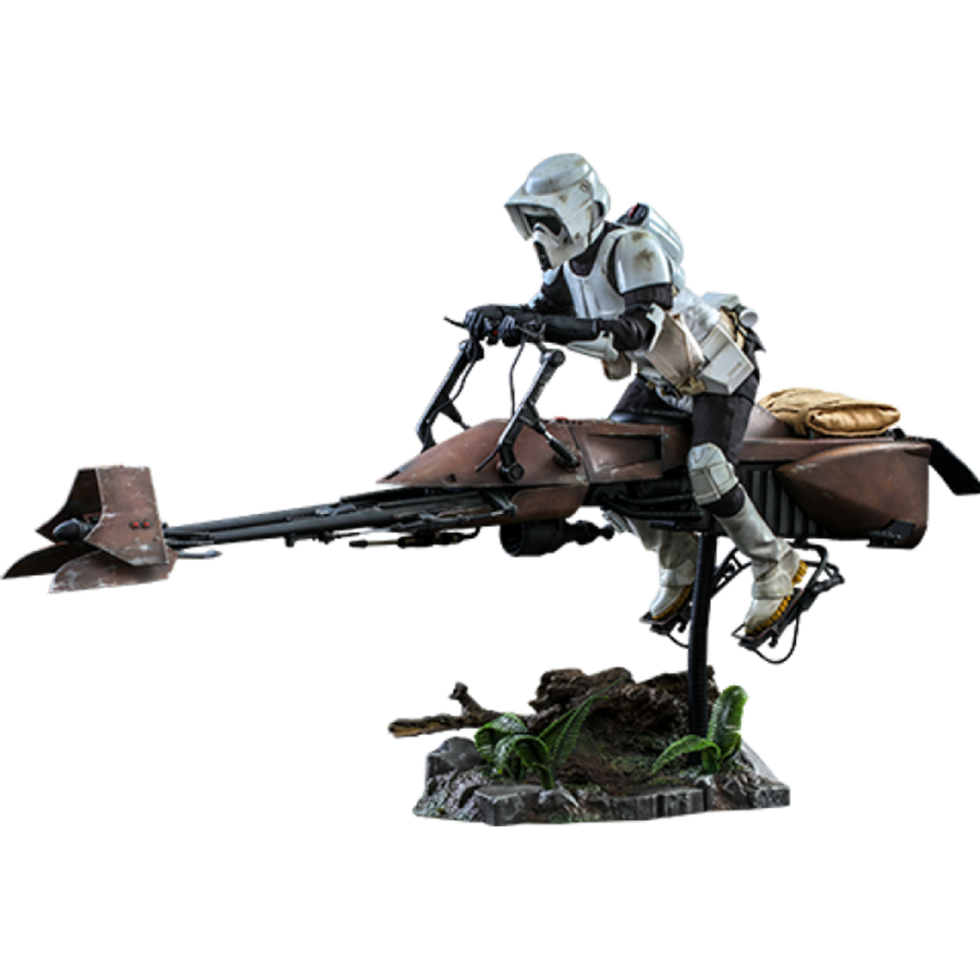 Star Wars: Return of the Jedi - Scout Trooper & Speederbike 1:6 Scale Collectable Action Figure