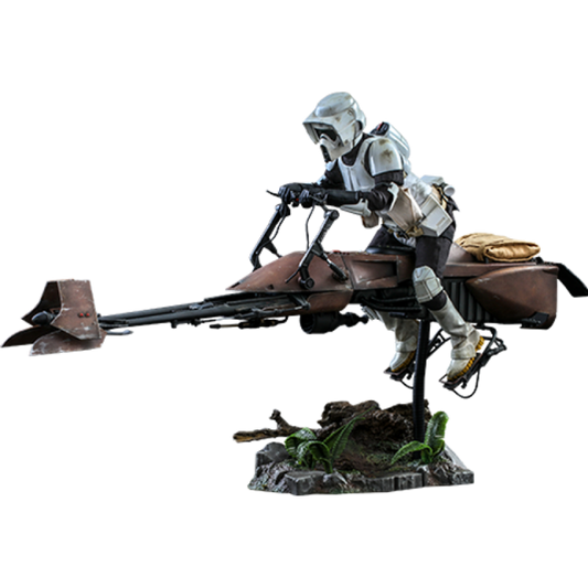 Star Wars: Return of the Jedi - Scout Trooper & Speederbike 1:6 Scale Collectable Action Figure