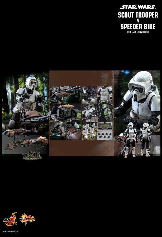 Star Wars: Return of the Jedi - Scout Trooper & Speederbike 1:6 Scale Collectable Action Figure