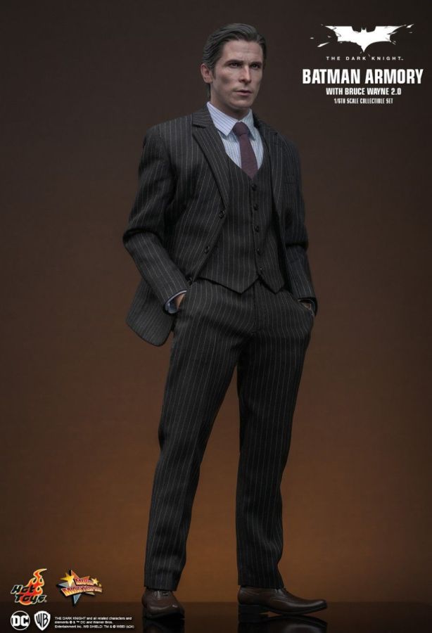 The Dark Knight - Batman Armory with Bruce Wayne (2.0) 1:6 Scale Collectible Figure Set