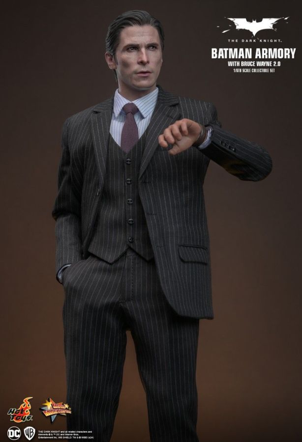 The Dark Knight - Batman Armory with Bruce Wayne (2.0) 1:6 Scale Collectible Figure Set