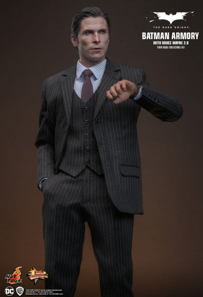 The Dark Knight - Batman Armory with Bruce Wayne (2.0) 1:6 Scale Collectible Figure Set