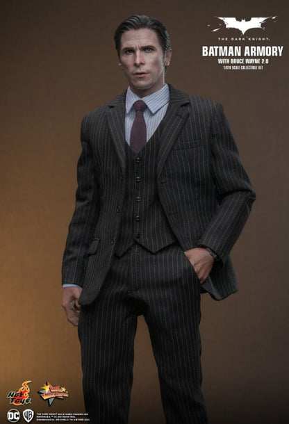 The Dark Knight - Batman Armory with Bruce Wayne (2.0) 1:6 Scale Collectible Figure Set