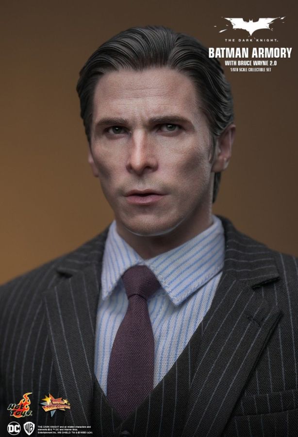 The Dark Knight - Batman Armory with Bruce Wayne (2.0) 1:6 Scale Collectible Figure Set
