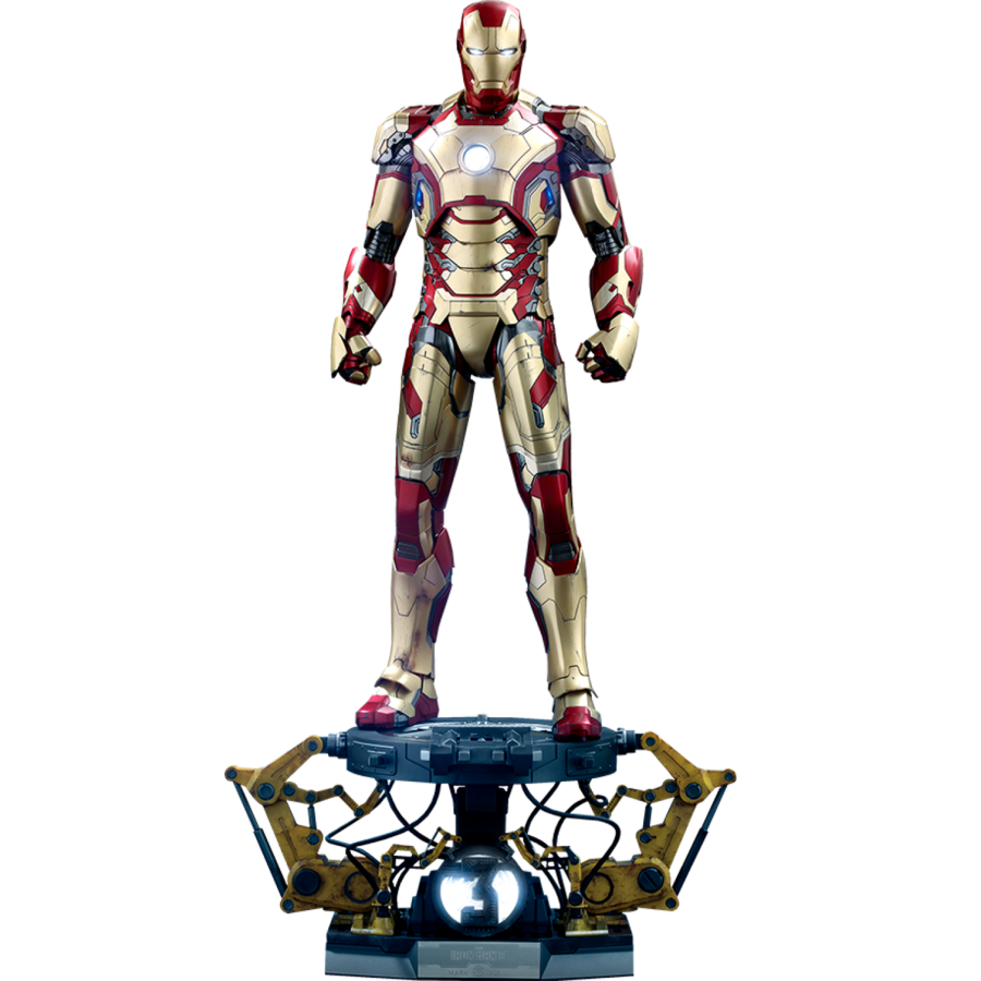 Iron Man 3 - Iron Man Mark XLII Deluxe 1:4 Scale Collectable Action Figure