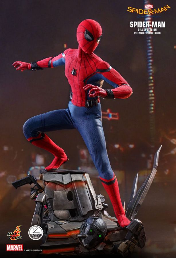 Spider-Man: Homecoming - Spider-Man Deluxe 1:4 Scale Collectable Action Figure