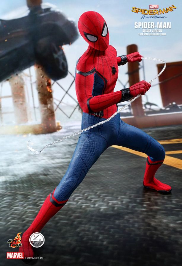 Spider-Man: Homecoming - Spider-Man Deluxe 1:4 Scale Collectable Action Figure