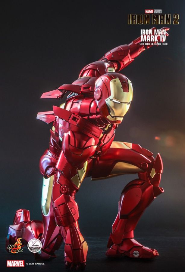 Iron Man 2 - Mark IV 1:4 Scale Collectable Action Figure