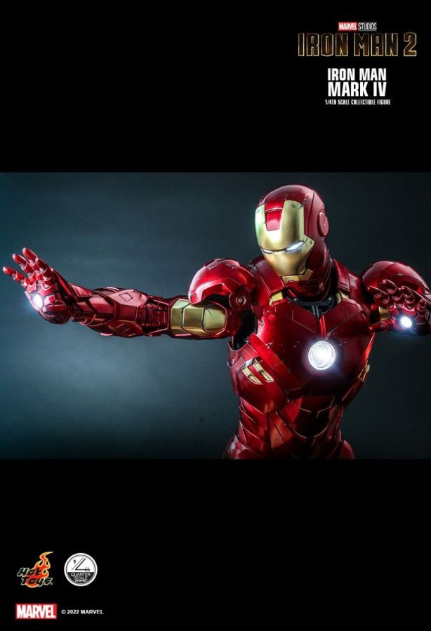 Iron Man 2 - Mark IV 1:4 Scale Collectable Action Figure