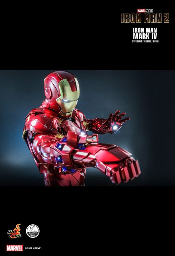 Iron Man 2 - Mark IV 1:4 Scale Collectable Action Figure