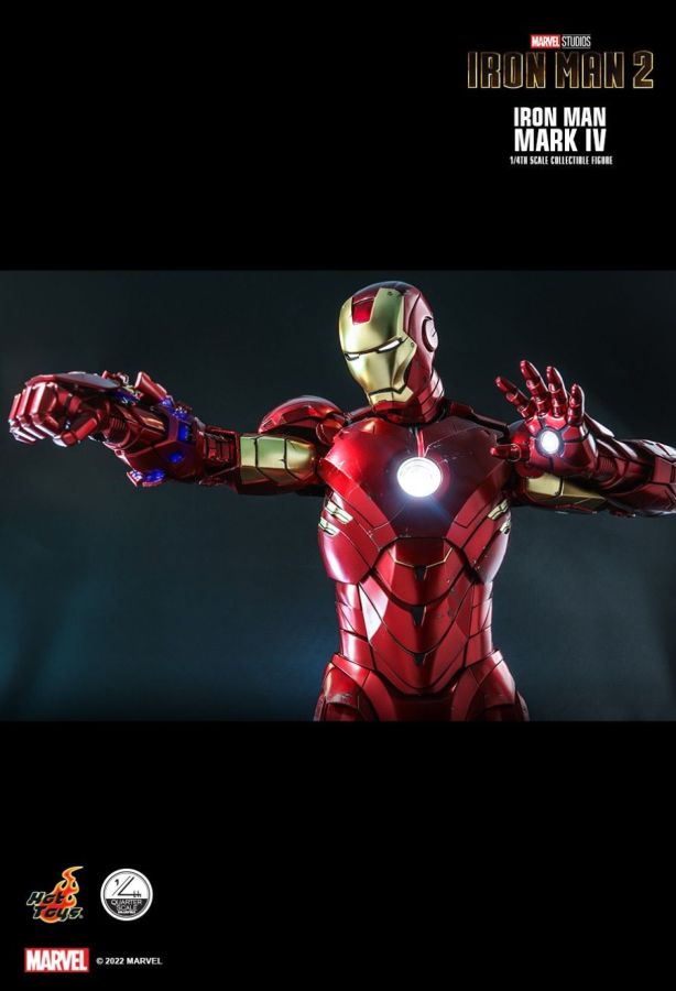 Iron Man 2 - Mark IV 1:4 Scale Collectable Action Figure