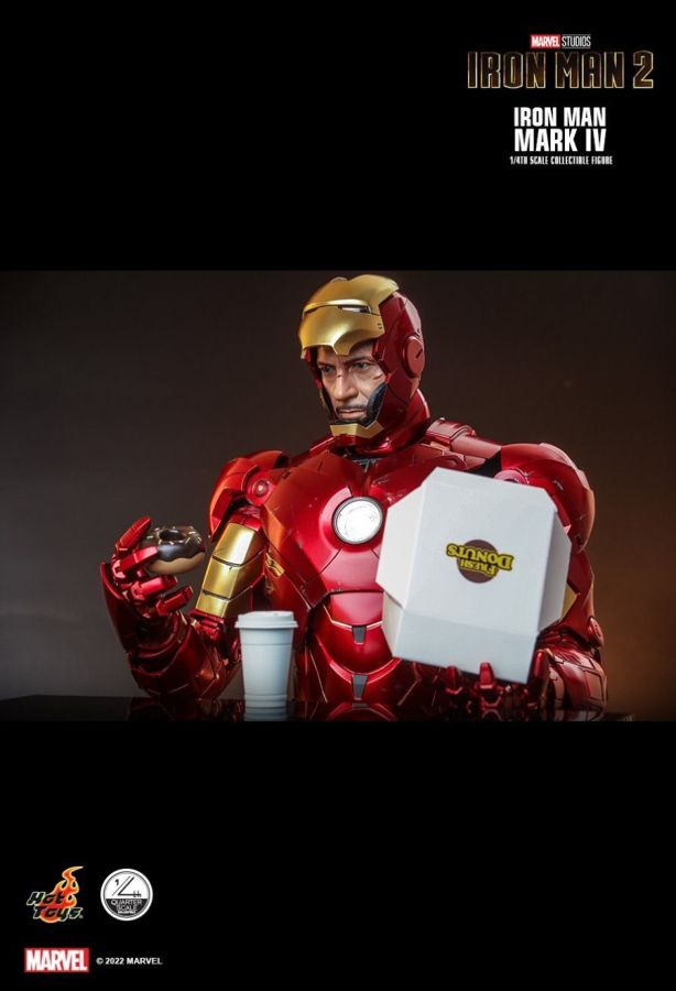 Iron Man 2 - Mark IV 1:4 Scale Collectable Action Figure