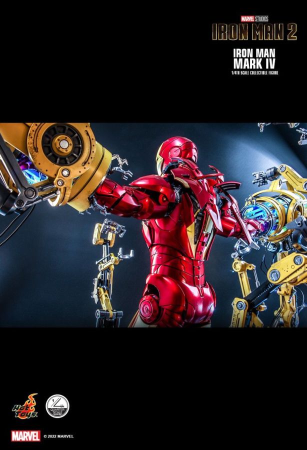 Iron Man 2 - Mark IV 1:4 Scale Collectable Action Figure