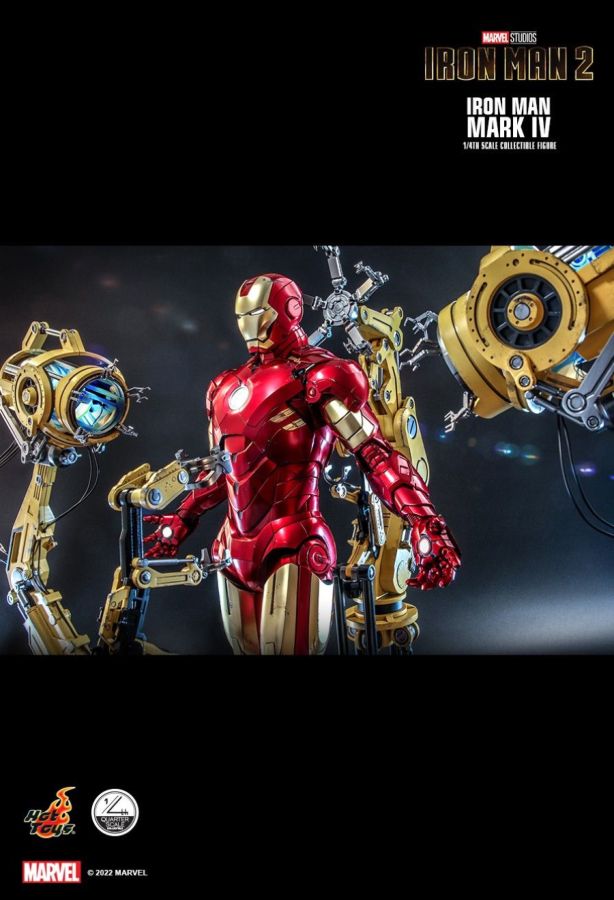 Iron Man 2 - Mark IV 1:4 Scale Collectable Action Figure