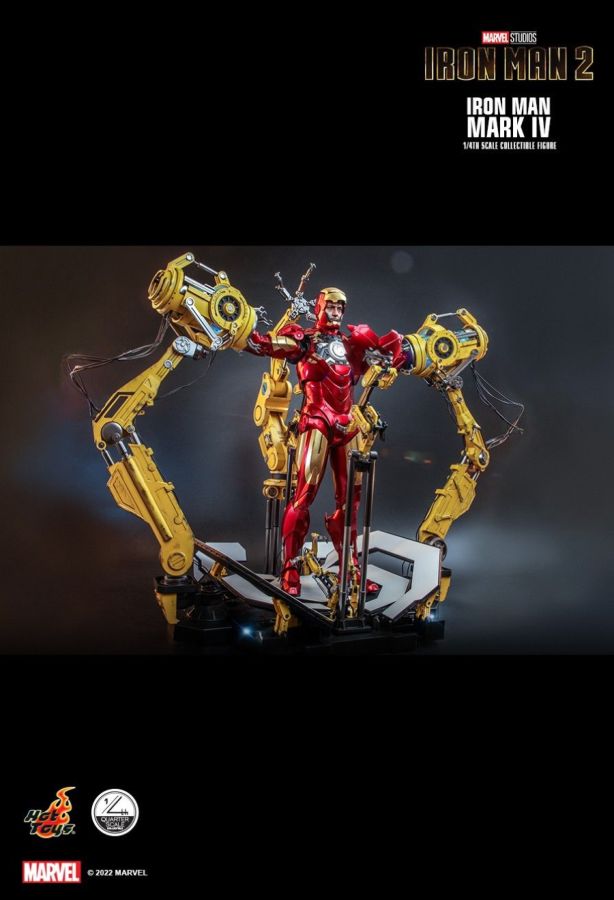 Iron Man 2 - Mark IV 1:4 Scale Collectable Action Figure