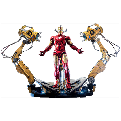 Iron Man 2 - Mark IV Deluxe with Gantry 1:4 Scale Collectable Action Figure