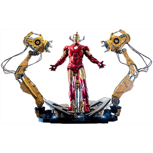 Iron Man 2 - Mark IV Deluxe with Gantry 1:4 Scale Collectable Action Figure