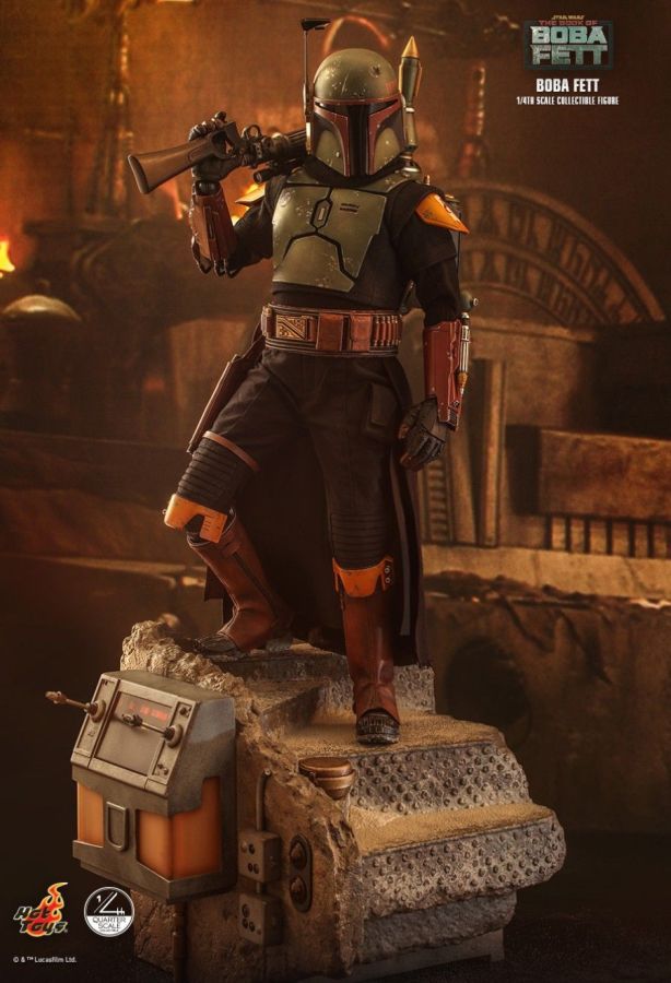 Star Wars: Book of Boba Fett - Boba Fett 1:4 Scale Collectable Action Figure