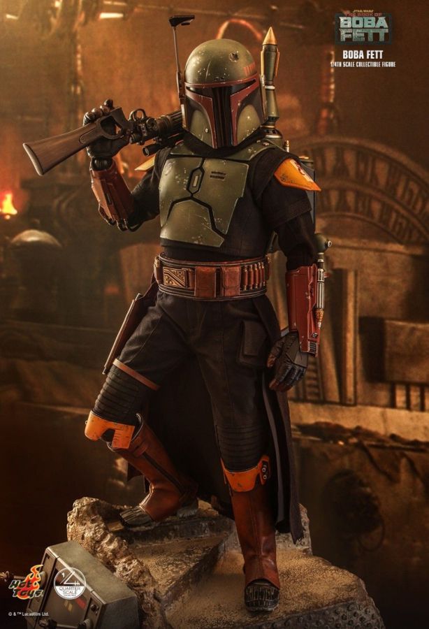 Star Wars: Book of Boba Fett - Boba Fett 1:4 Scale Collectable Action Figure