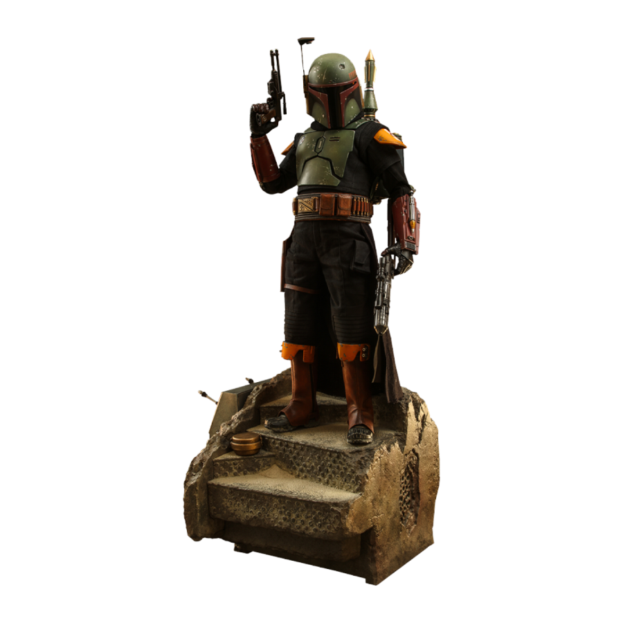 Star Wars: Book of Boba Fett - Boba Fett Deluxe 1:4 Scale Collectable Action Figure
