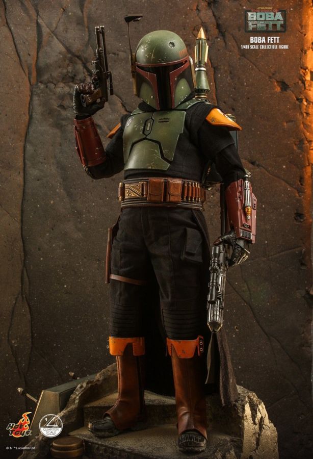 Star Wars: Book of Boba Fett - Boba Fett Deluxe 1:4 Scale Collectable Action Figure