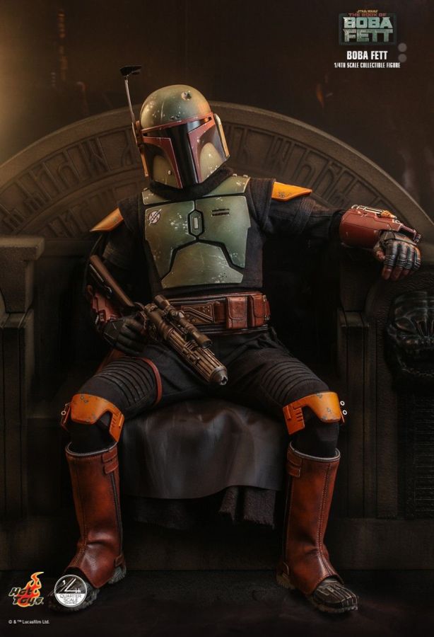 Star Wars: Book of Boba Fett - Boba Fett Deluxe 1:4 Scale Collectable Action Figure