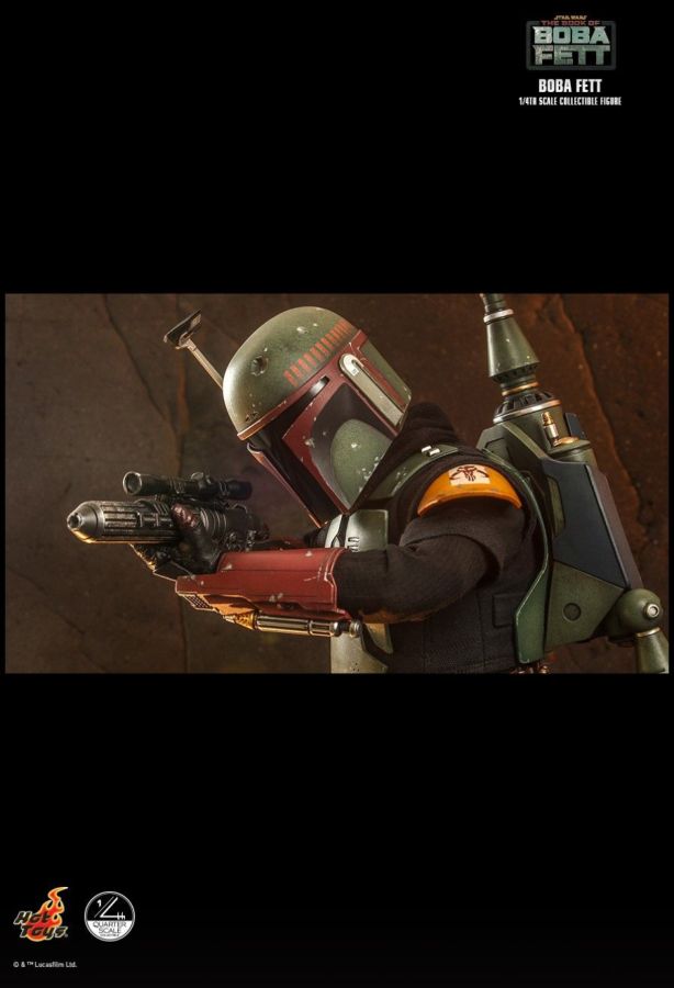 Star Wars: Book of Boba Fett - Boba Fett Deluxe 1:4 Scale Collectable Action Figure